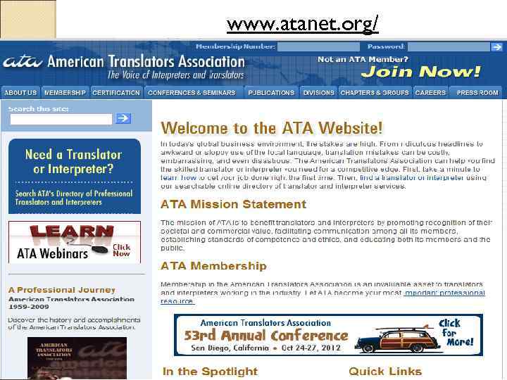 www. atanet. org/ 