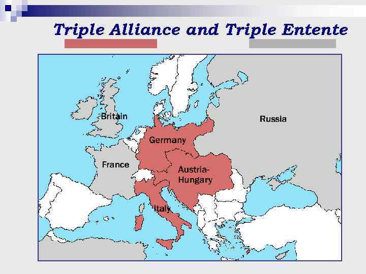 Triple Alliance and Triple Entente 