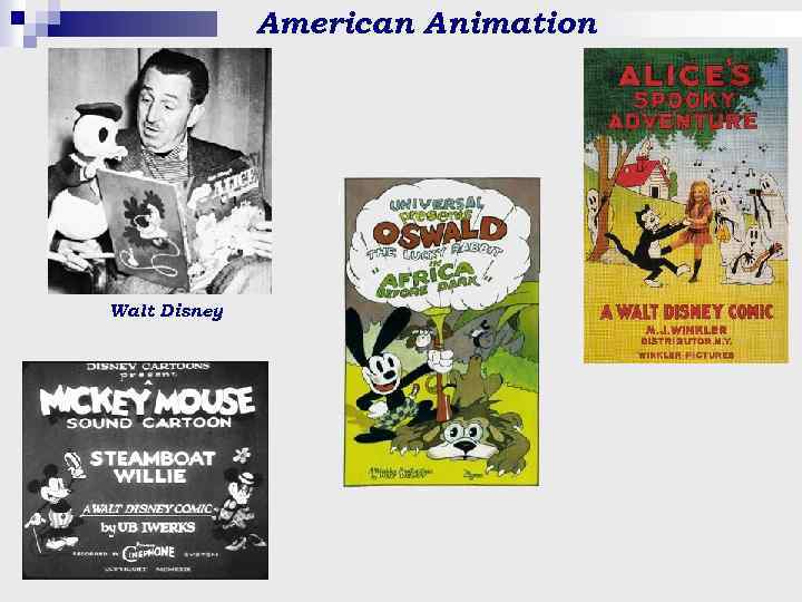 American Animation Walt Disney 