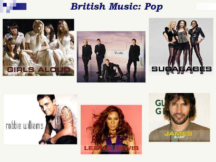 British Music: Pop 