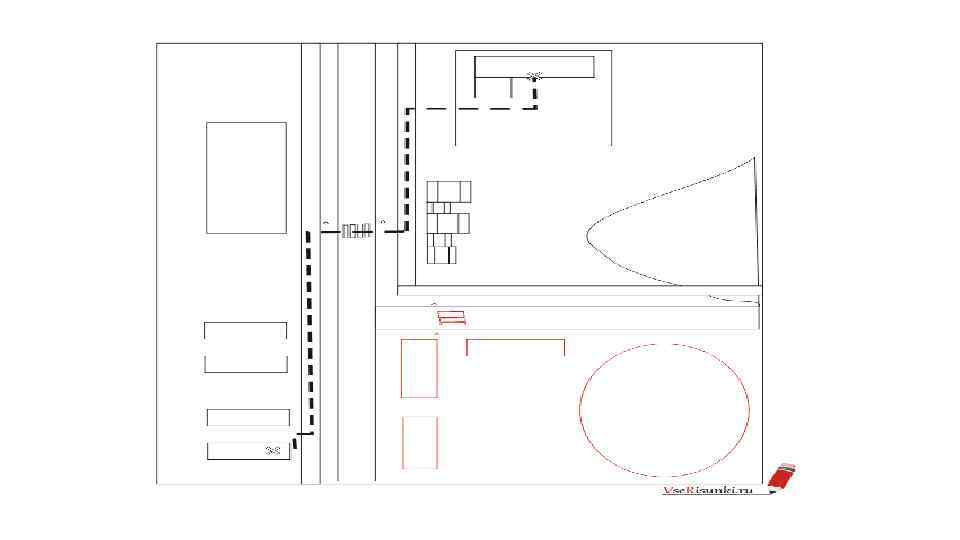 Как рисовать дорогу на схеме