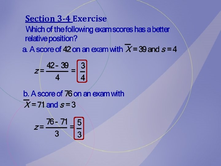 Section 3 -4 Exercise 