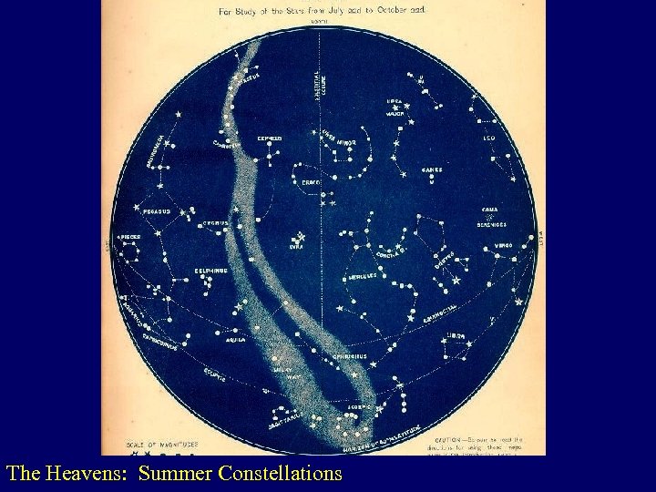 The Heavens: Summer Constellations 