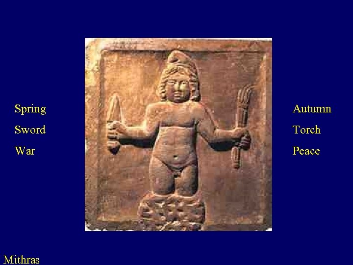 Spring Autumn Sword Torch War Peace Mithras 