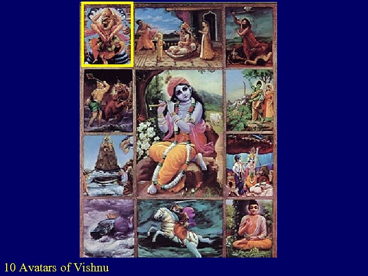 10 Avatars of Vishnu 