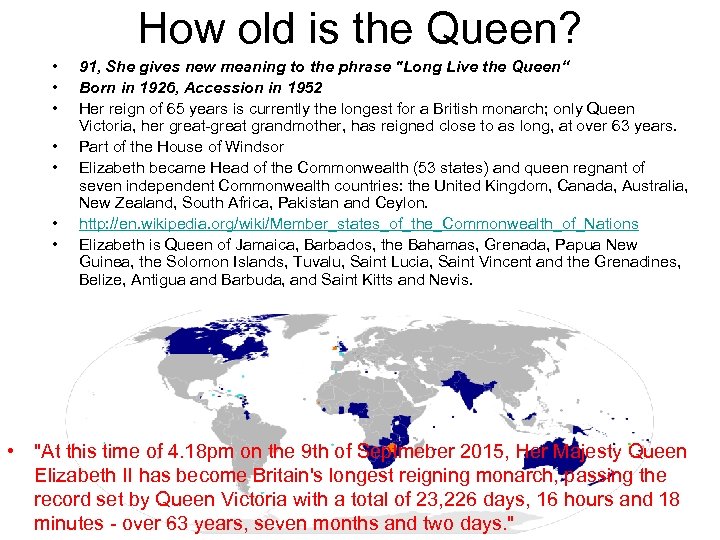 How old is the Queen? • • 91, She gives new meaning to the