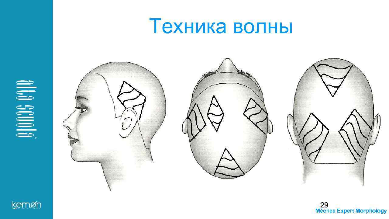 Техника волны 29 Mèches Expert Morphology 