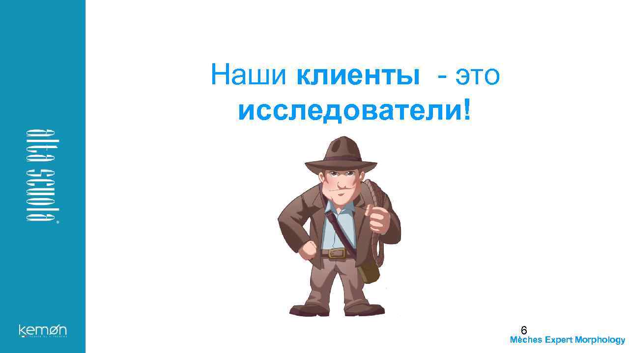 Наши клиенты - это исследователи! 6 Mèches Expert Morphology 