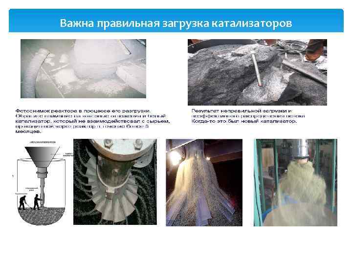 Важна правильная загрузка катализаторов 