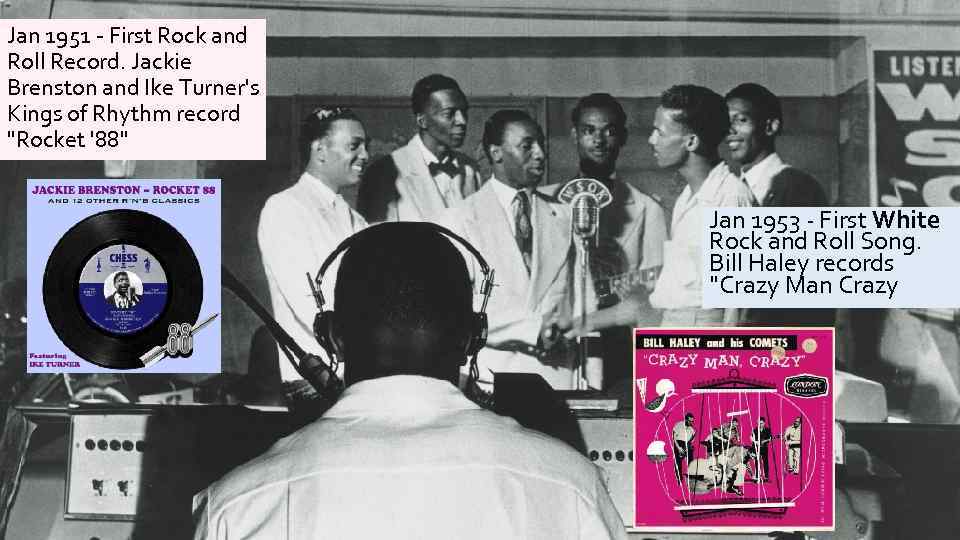 Jan 1951 - First Rock and Roll Record. Jackie Brenston and Ike Turner's Kings