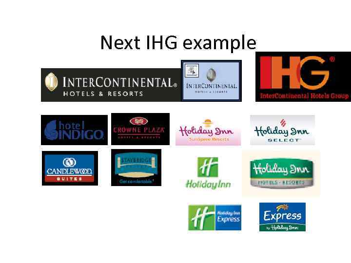Next IHG example 