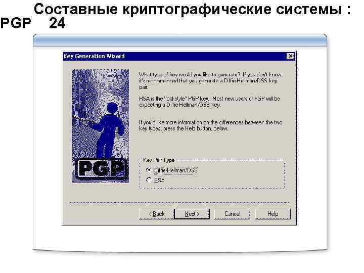  Составные криптографические системы : PGP 24 