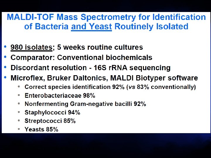 van Veen et al. J Clin Microbiol 2010: 48: 900 