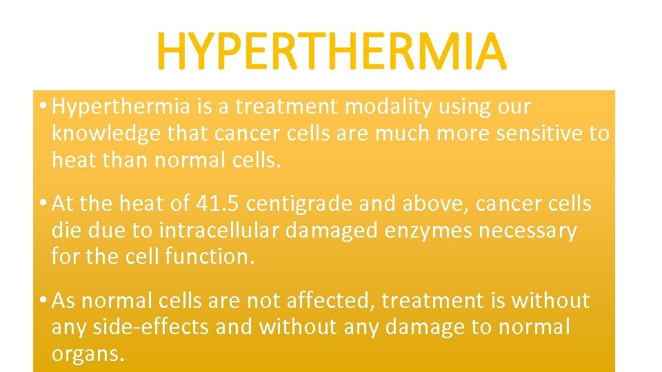 COMBINING BIOBRAN WITH HYPERTHERMIA CHEMOTHERAPY AND OTHER ANTICANCER