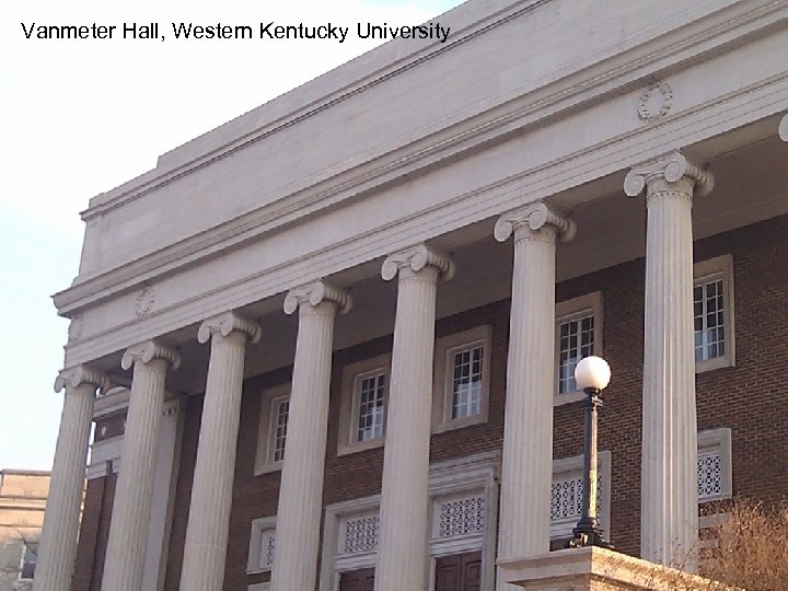 Vanmeter Hall, Western Kentucky University 