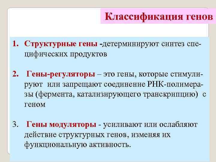 Функциональные гены. Классификация генов: гены структурные, регуляторы.. Структурные и функциональные гены. Функциональная классификация генов.