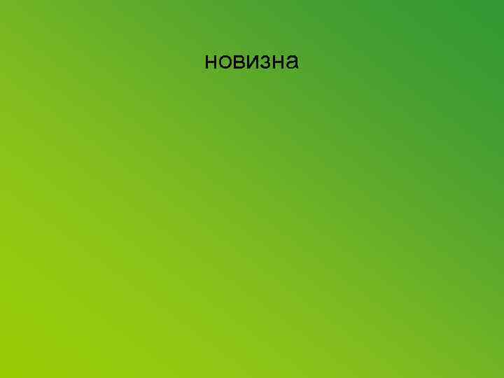 новизна 