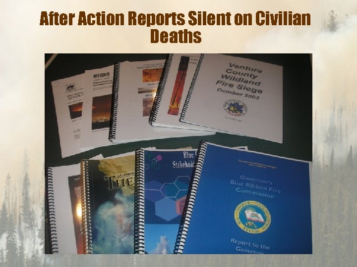 After Action Reports Silent on Civilian Deaths 