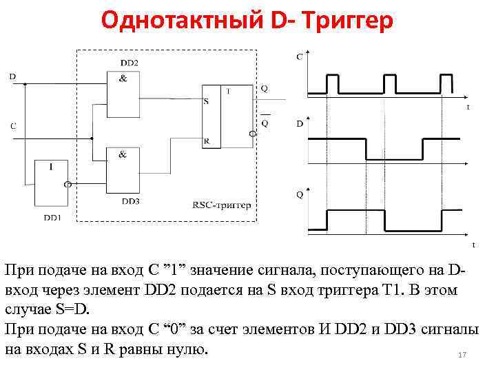 Определить значение на выходе схемы