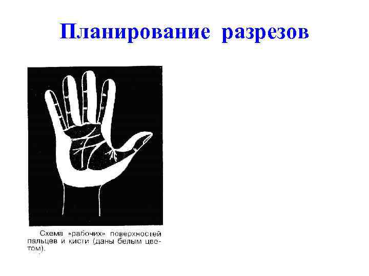 Планирование разрезов 