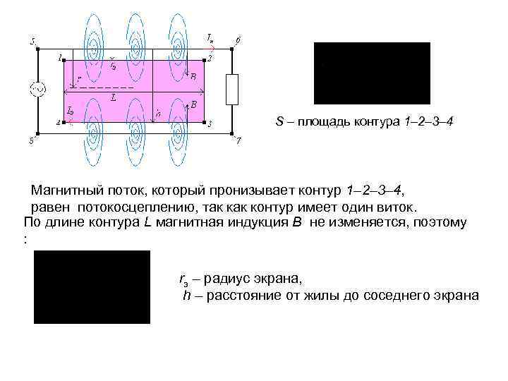 Магнитный поток контура. Магнитный поток пронизывает контур. Магнитный поток внутри контура. Площадь контура катушки. Чему равна площадь контура который пронизывает магнитный поток.