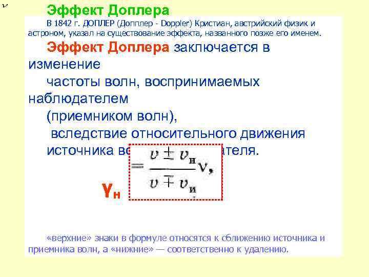 Эффект доплера картинка