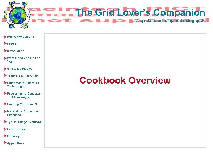 The Grid Lover’s Companion A guide to building and using grids Acknowledgements Preface Introduction