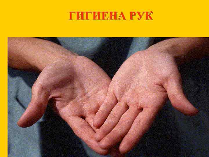 ГИГИЕНА РУК 