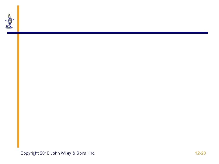 Copyright 2010 John Wiley & Sons, Inc. 12 -20 