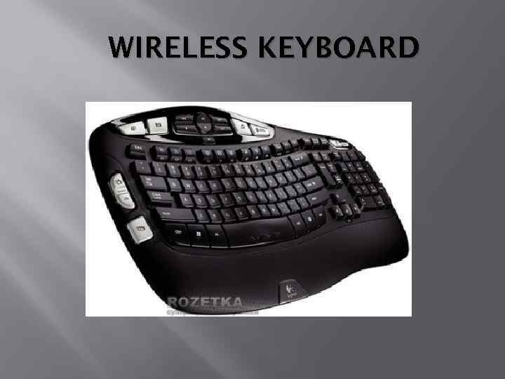 WIRELESS KEYBOARD 