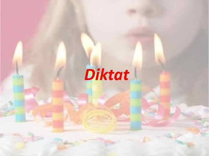 Diktat 