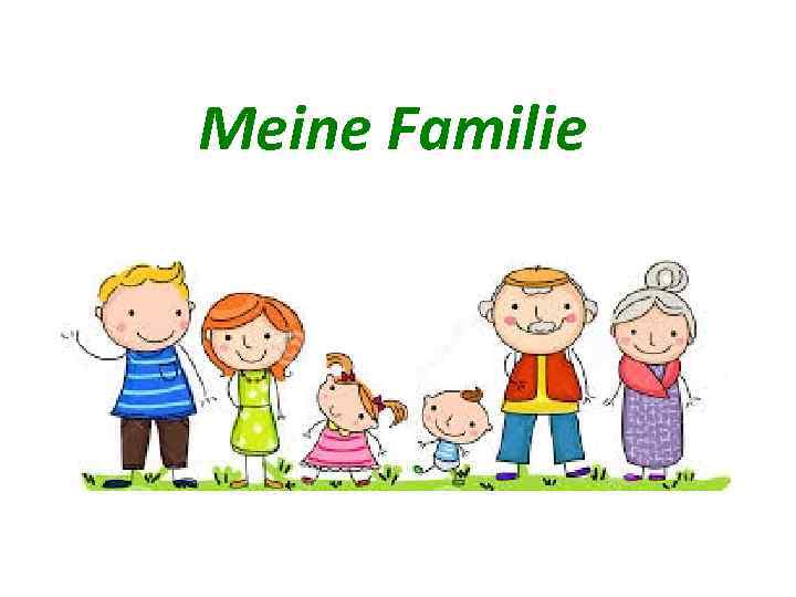 Meine Familie 