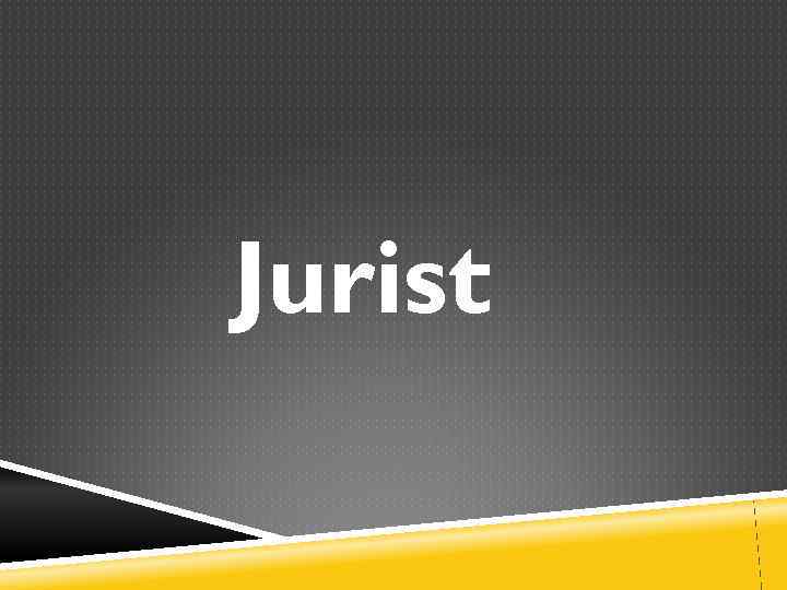 Jurist 