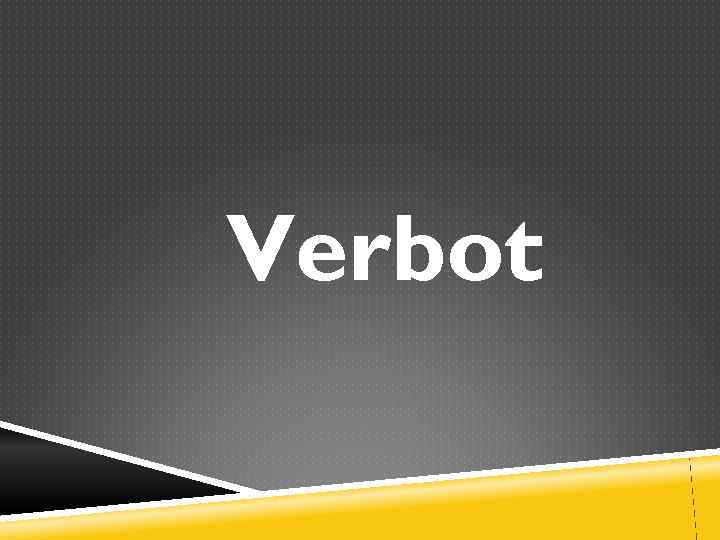 Verbot 