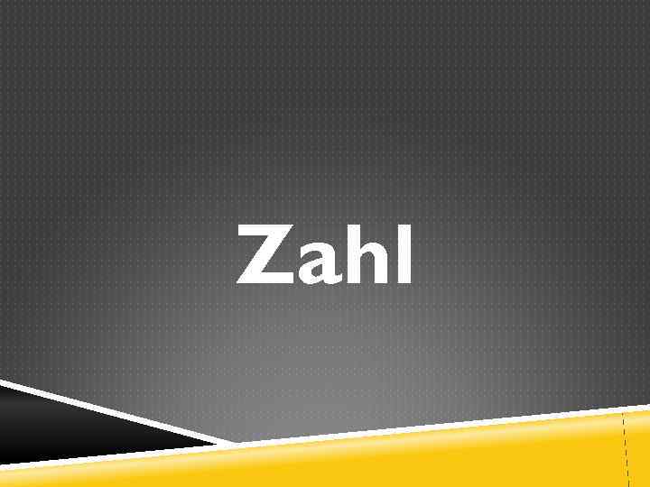 Zahl 