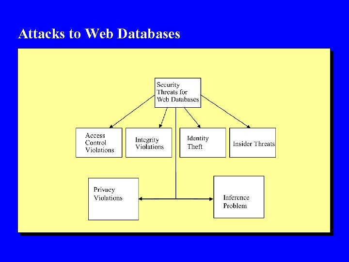 Attacks to Web Databases 