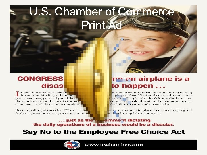 U. S. Chamber of Commerce Print Ad 
