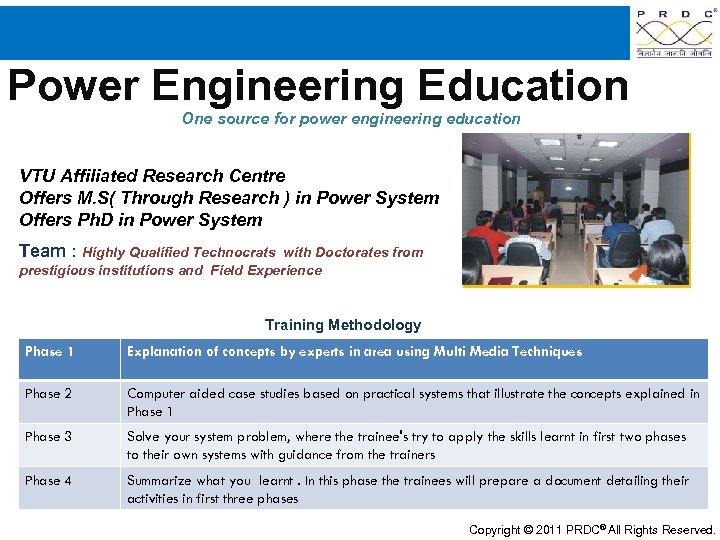 Power Engineering Education One source for power engineering education VTU Affiliated Research Centre Offers