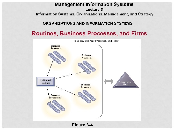 Management Information Systems Lecture 3 Information Systems, Organizations, Management, and Strategy ORGANIZATIONS AND INFORMATION