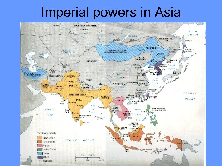 Imperial powers in Asia 