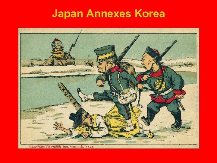 Japan Annexes Korea 