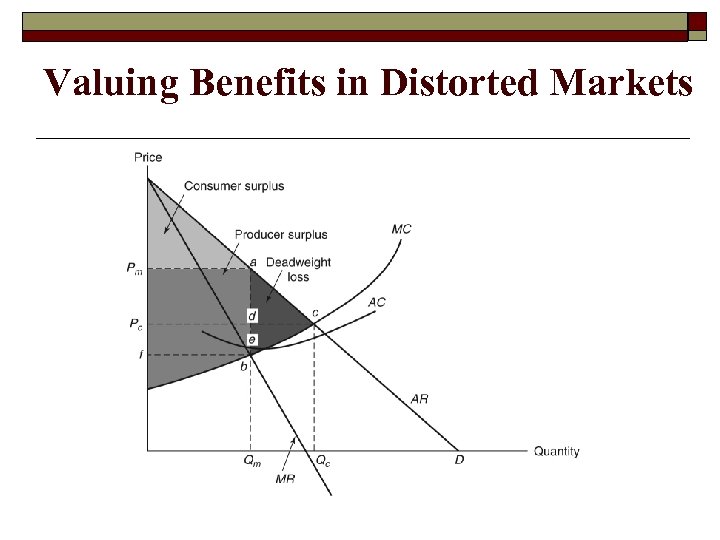 Valuing Benefits in Distorted Markets 