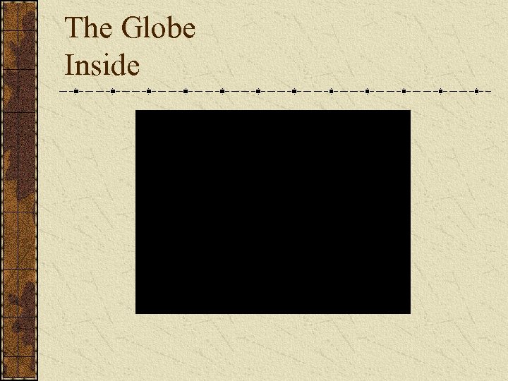 The Globe Inside 