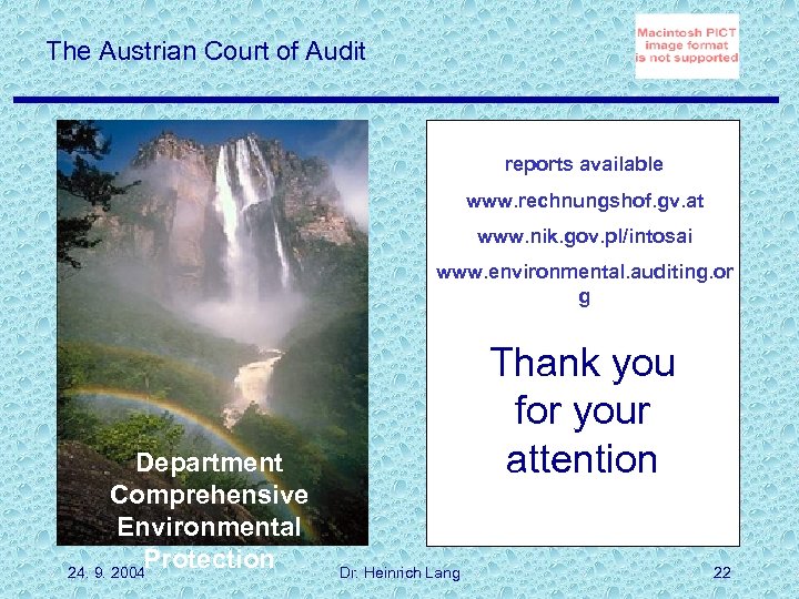 The Austrian Court of Audit reports available www. rechnungshof. gv. at www. nik. gov.