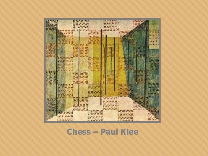 Chess – Paul Klee 