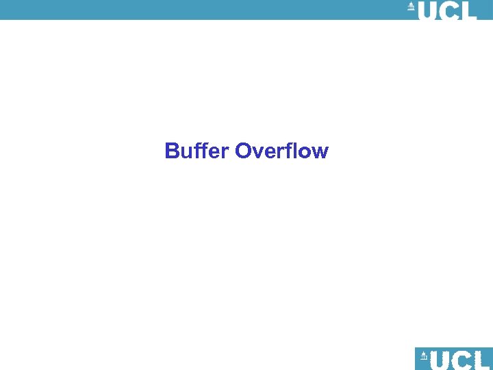 Buffer Overflow 