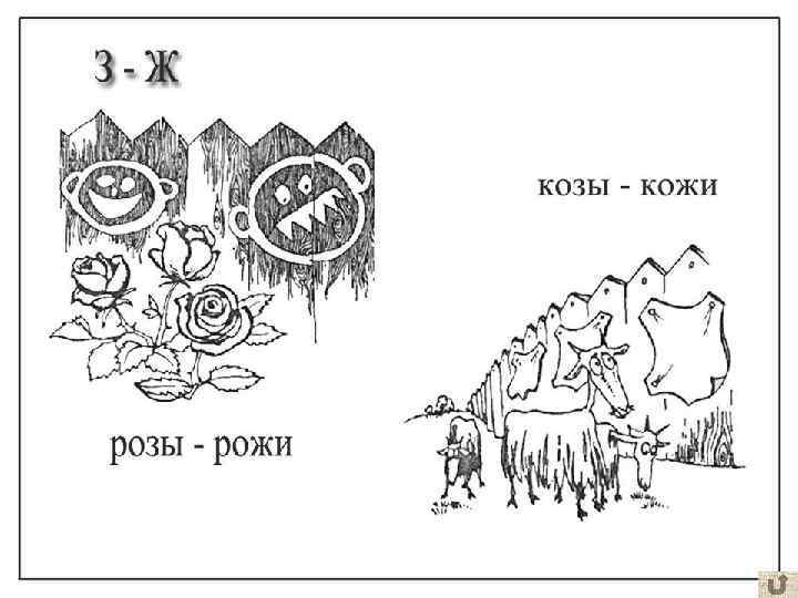 Слова паронимы картинки для детей