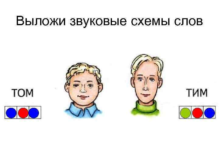 Звуковая схема слова тима