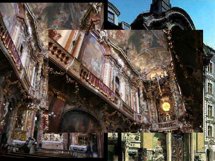 Э. К. Азам Ц. Св. Иоанна Непомука в Мюнхене, 1733 - 1734 