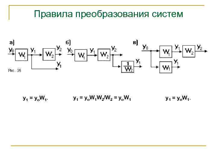 Преобразование схем тау